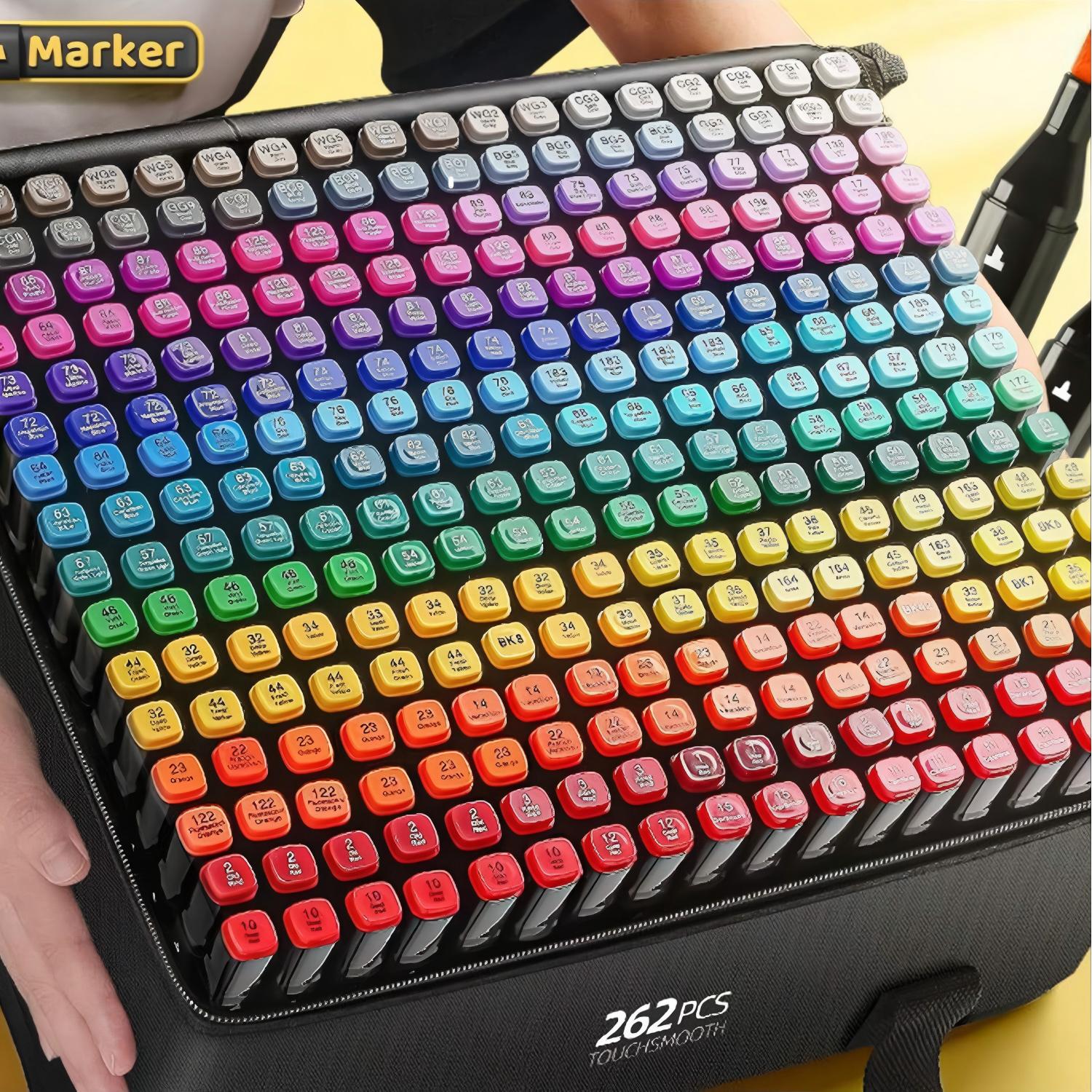Copic Marker Sketch - 24–262 Farben Alkohol-Zeichenmarker, permanente Kunst-Skizzenmarker mit