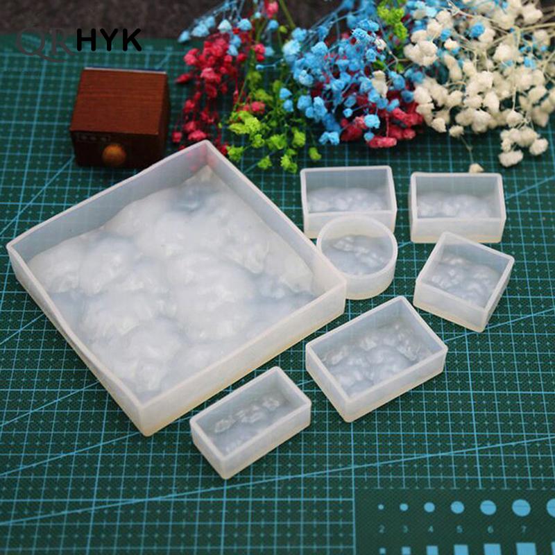Resin Ocean Wave Mold - Wasser Wellen Welle Anhänger Halskette Ohrring