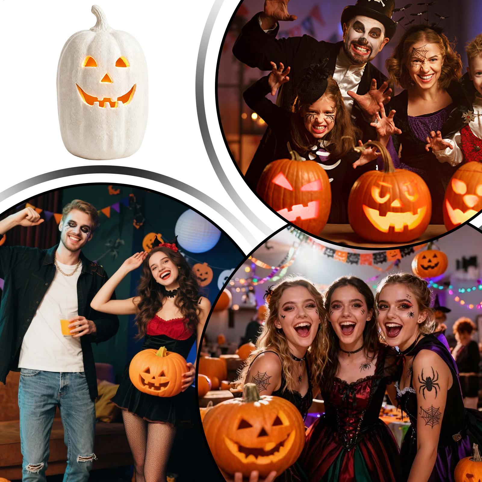 Halloween-Kürbisse aus Kunstha – Resin Crafts Bewertung und Preis