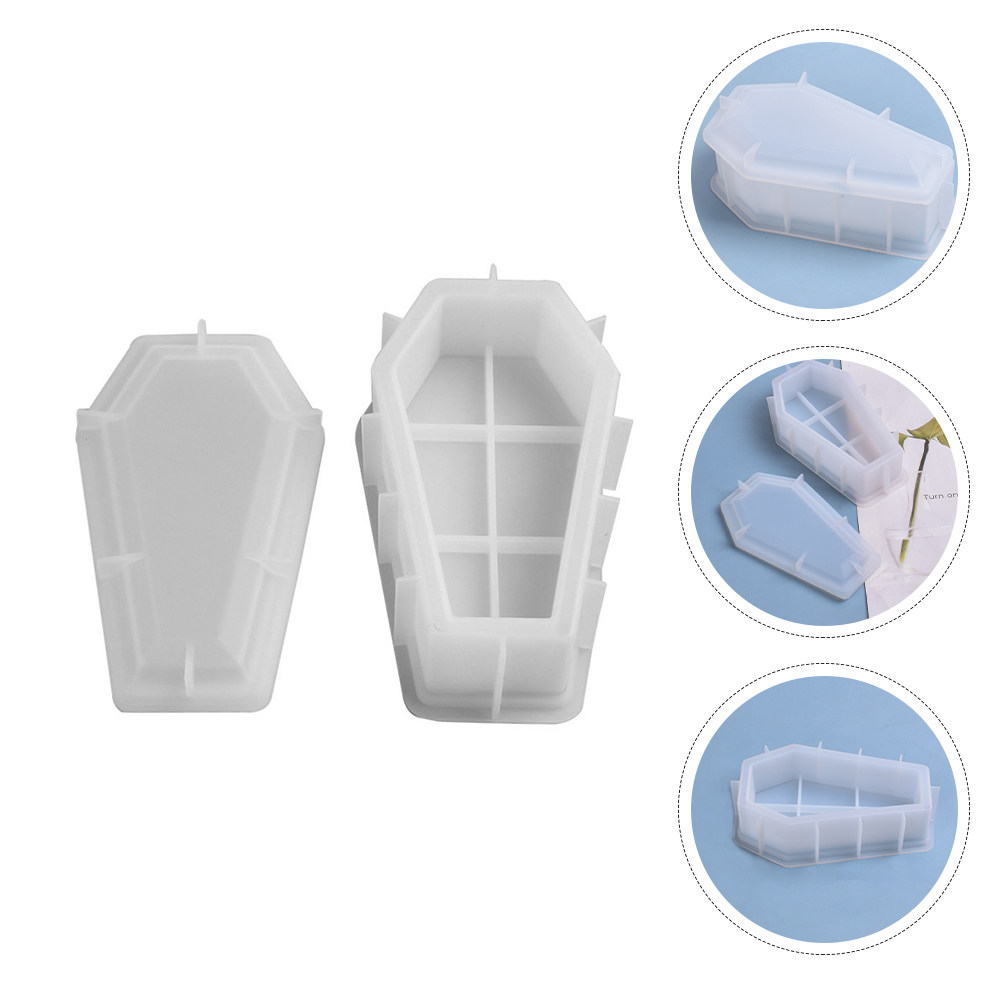 1 Set Sargform-Behälter aus ho – Silicone Mold Tray Bewertung und Preis