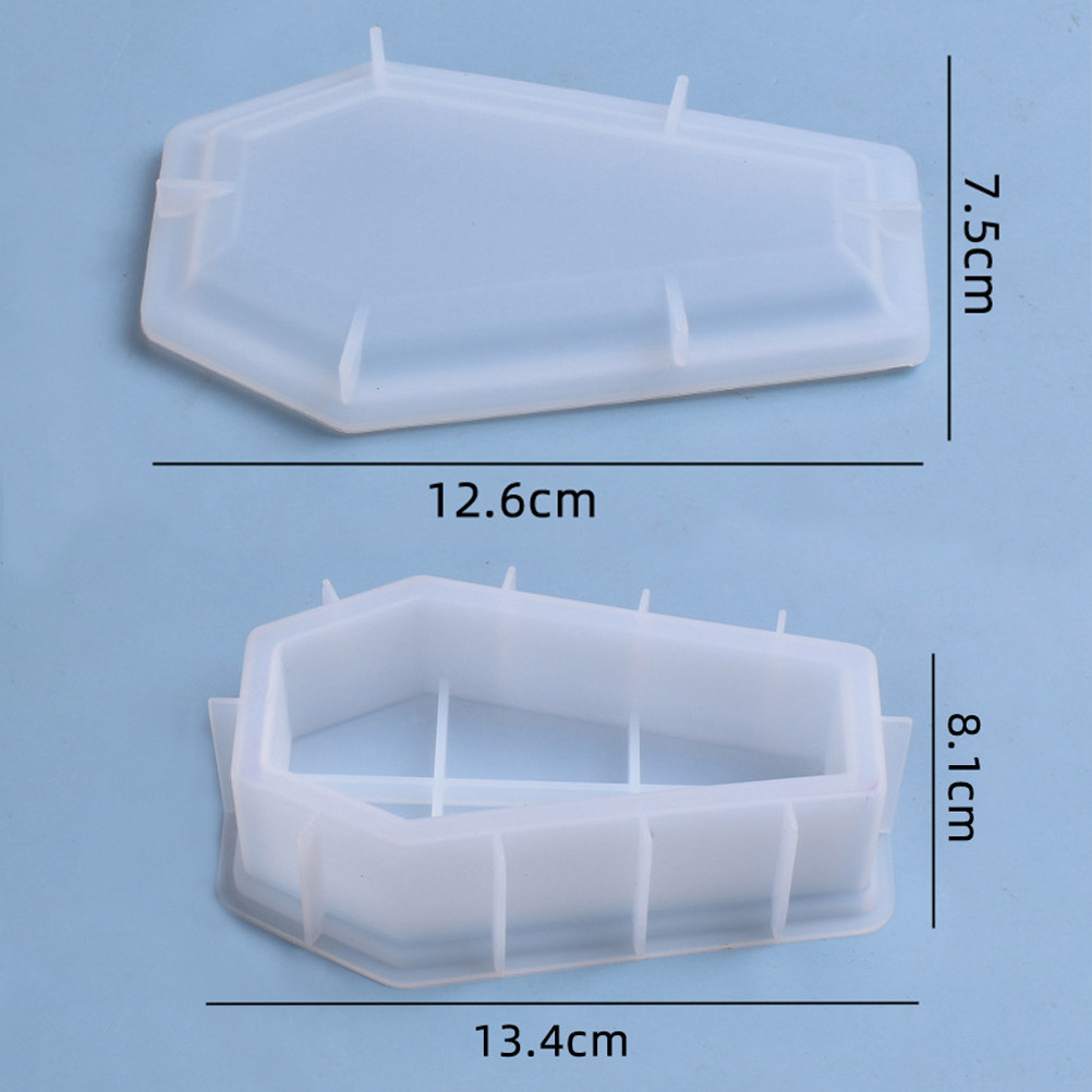 1 Set Sargform-Behälter aus ho – Silicone Mold Tray Bewertung und Preis