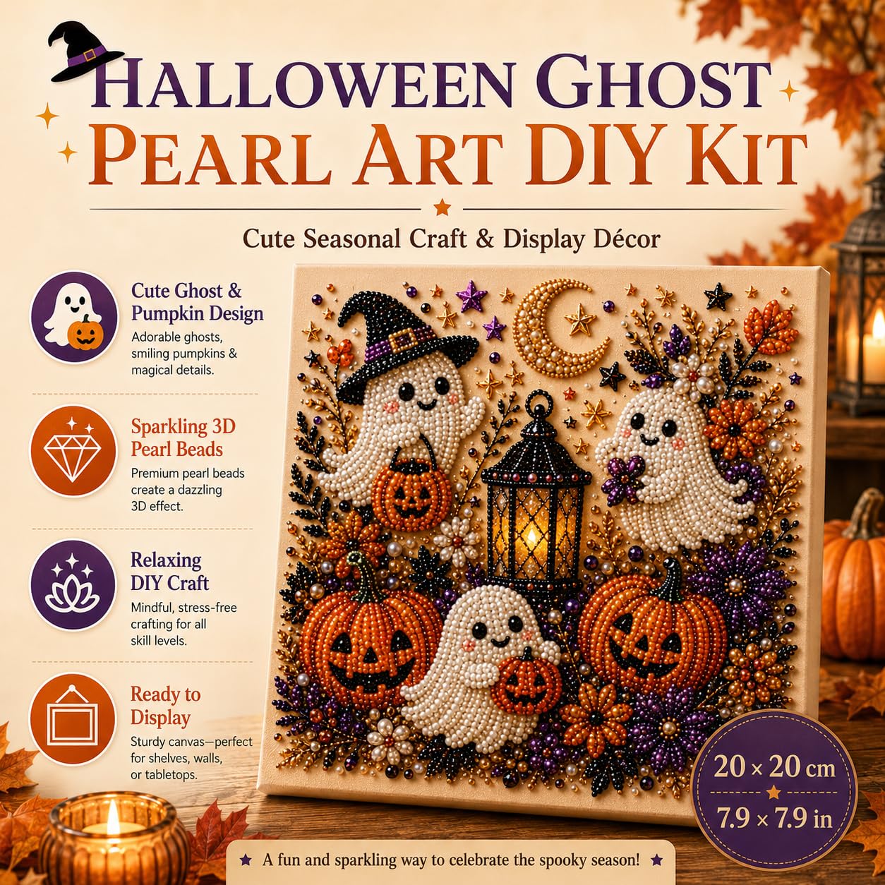 Halloween Geister-Perlen-Kunst – Resin Craft For Beginners Bewertung und Preis
