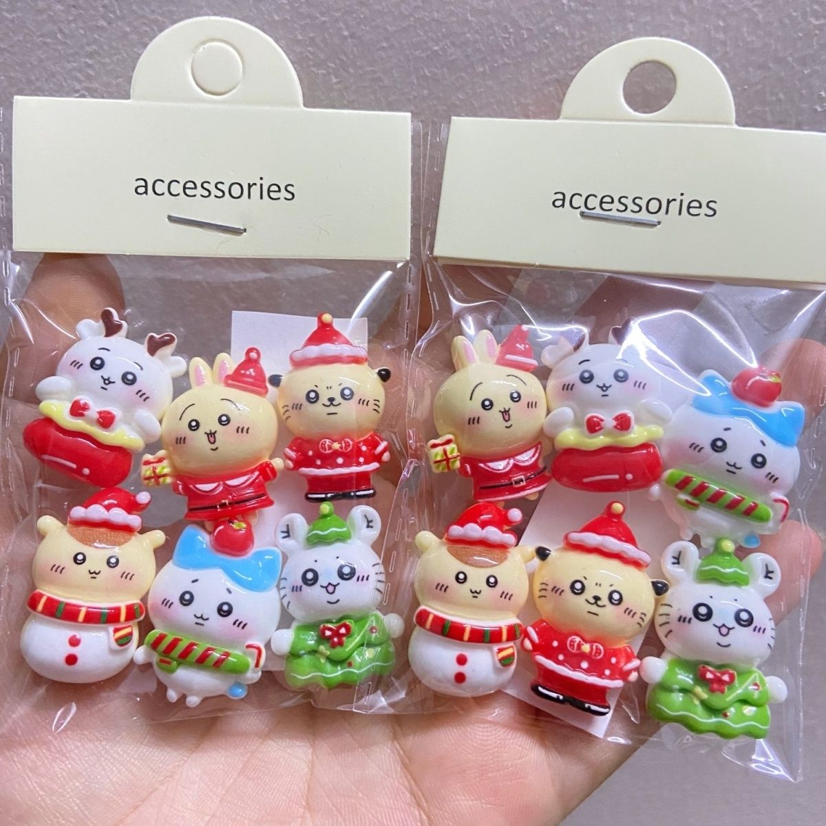 Weihnachten Einfarbige Chiikaw – Resin Crafts Bewertung und Preis