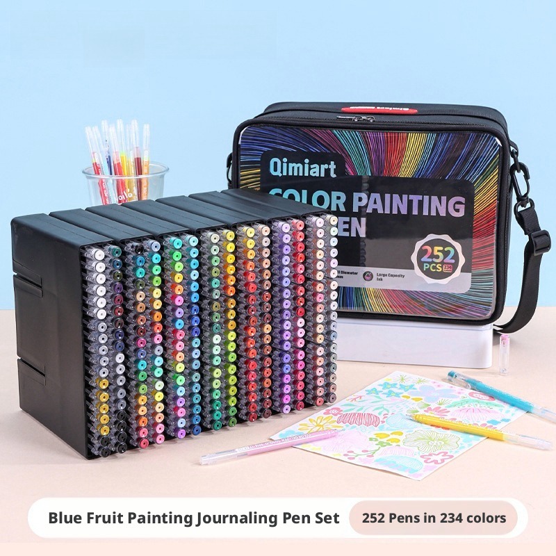 252-teiliges Set mit 234 Farbe – Copic Marker Sketch Bewertung und Preis