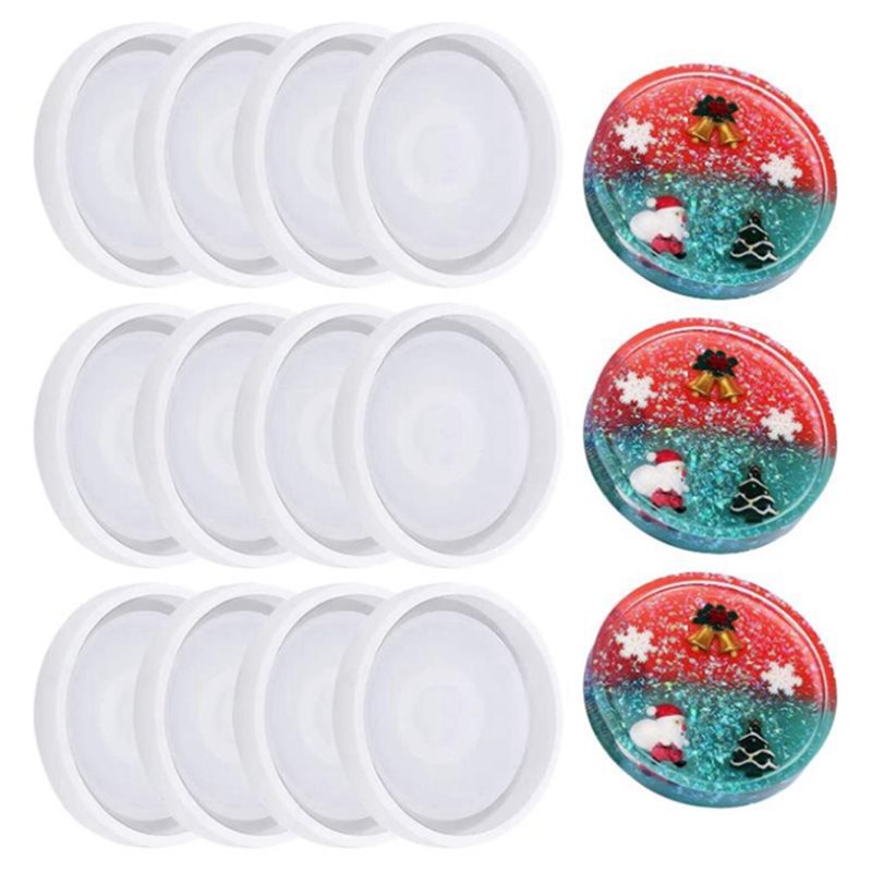 75STO-36 Pack DIY Runde Siliko – Coaster Mold Round Bewertung und Preis