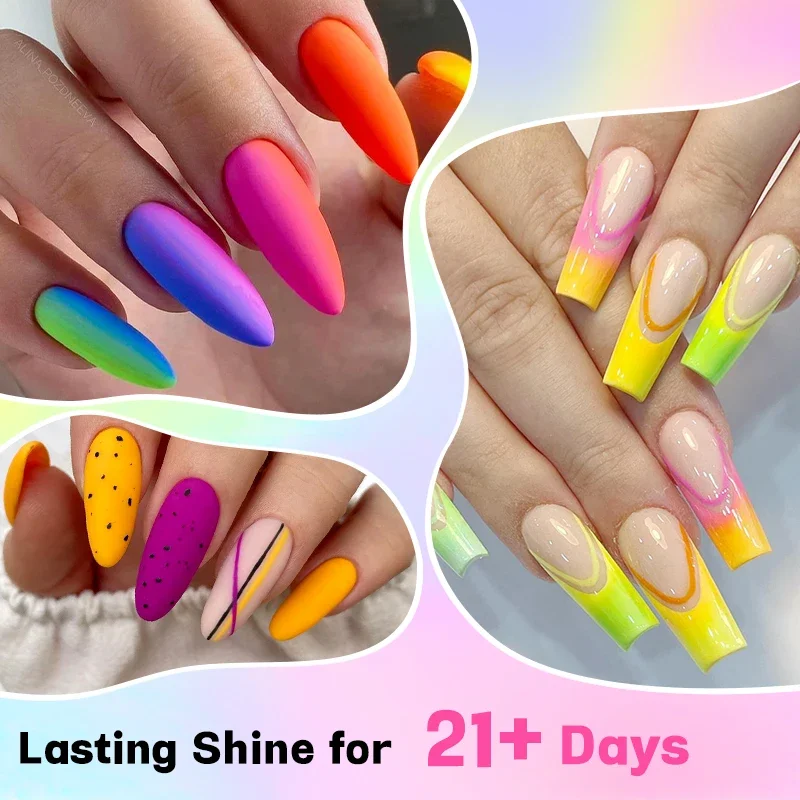 6 Teile/satz 10ML Gel Nagellac – Resin Glitter Pack Bewertung und Preis