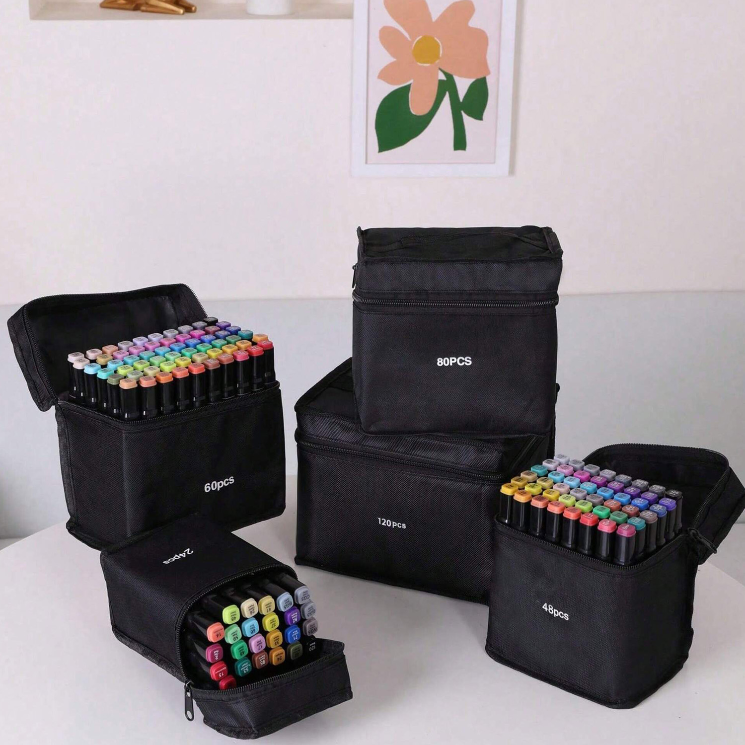 24–262 Farben Alkohol-Zeichenm – Copic Marker Sketch Bewertung und Preis