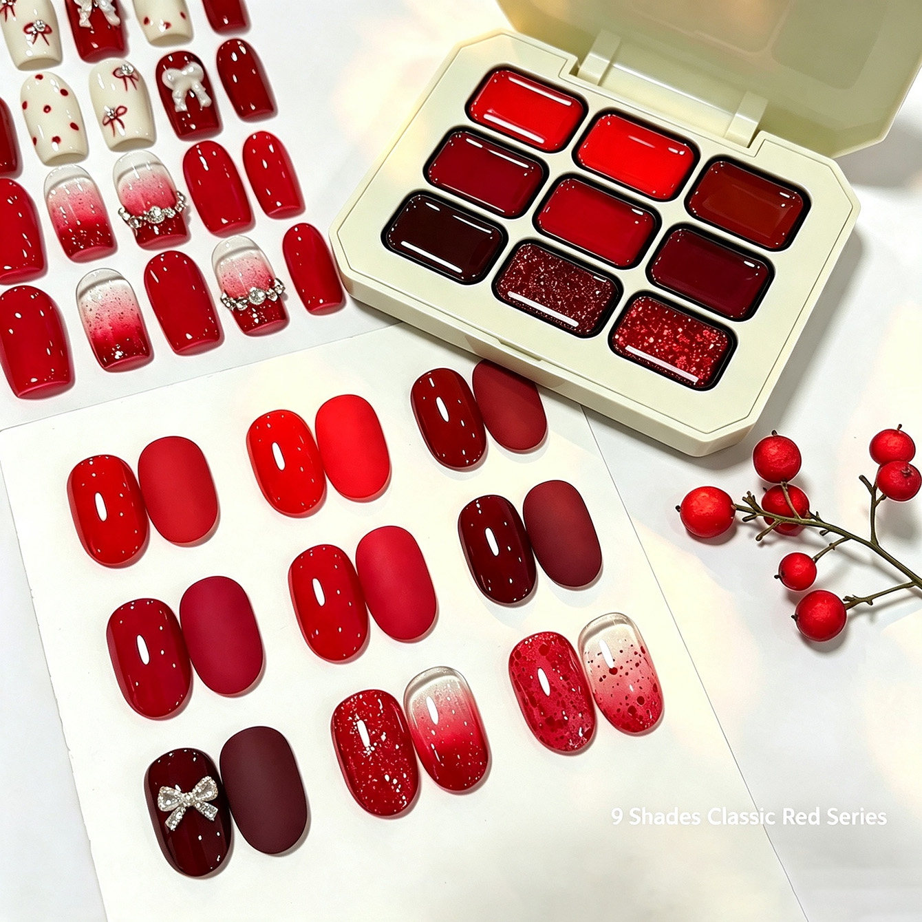 9 Farben Klassisches Rotes Fes – Resin Glitter Pack Bewertung und Preis