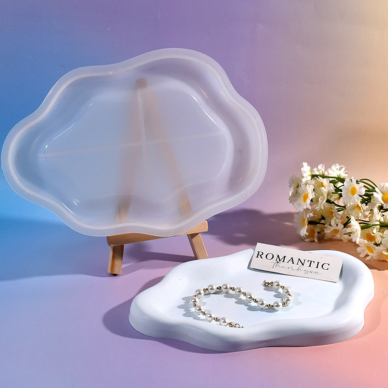Unregelmäßige Wolkenform Silik – Silicone Mold Tray Bewertung und Preis
