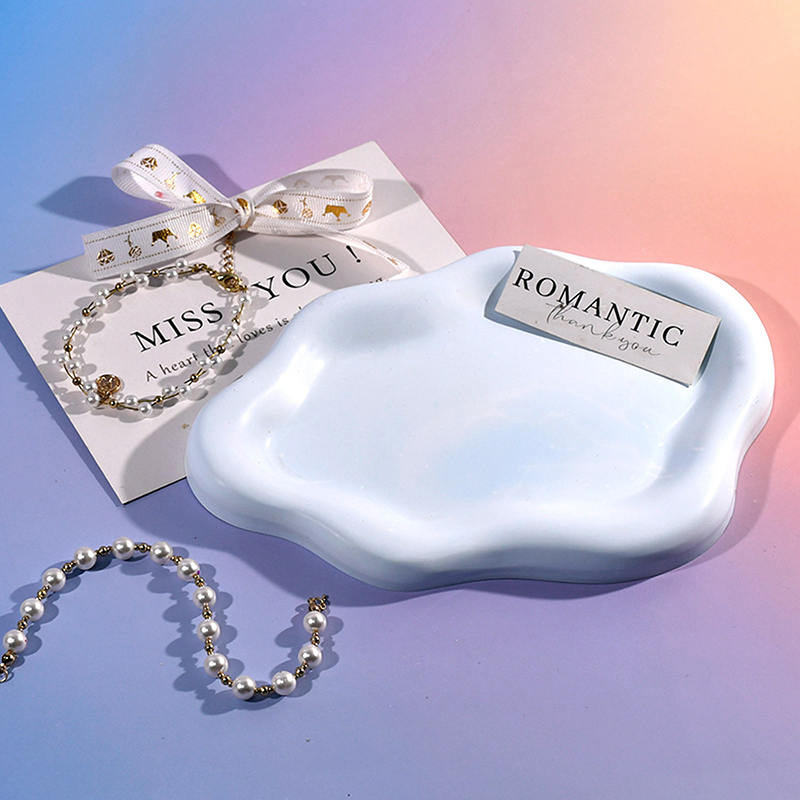 Unregelmäßige Wolkenform Silik – Silicone Mold Tray Bewertung und Preis