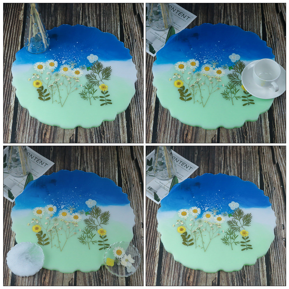 2 Stück Kristallharz-Silikonfo – Silicone Mold Tray Bewertung und Preis