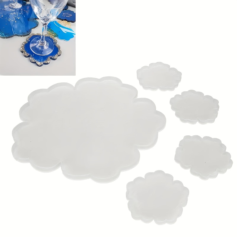 5er-Set Spiegel-Großblumen- un – Silicone Mold Tray Bewertung und Preis