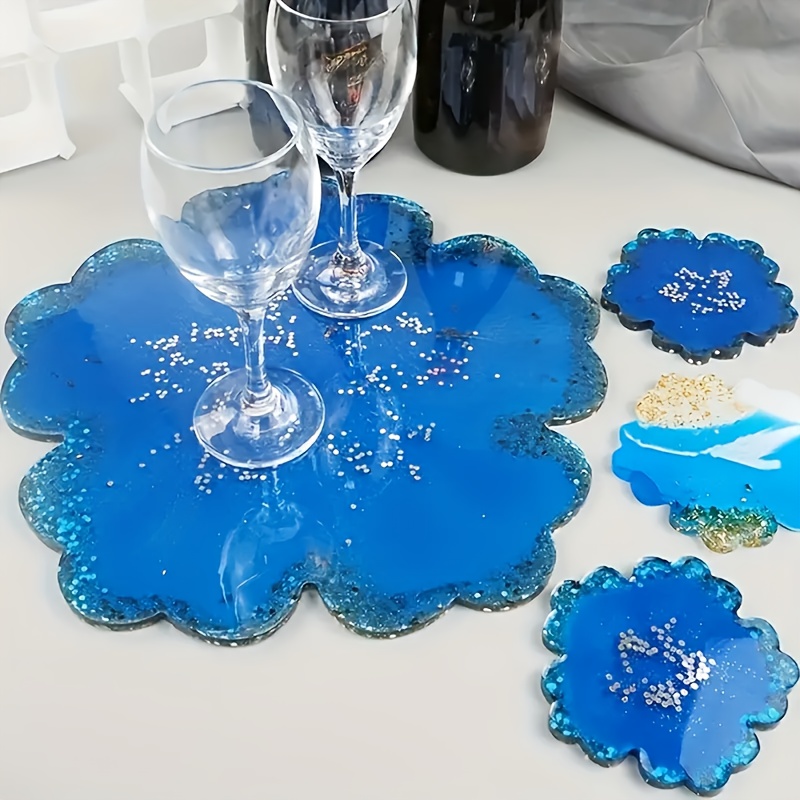 5er-Set Spiegel-Großblumen- un – Silicone Mold Tray Bewertung und Preis