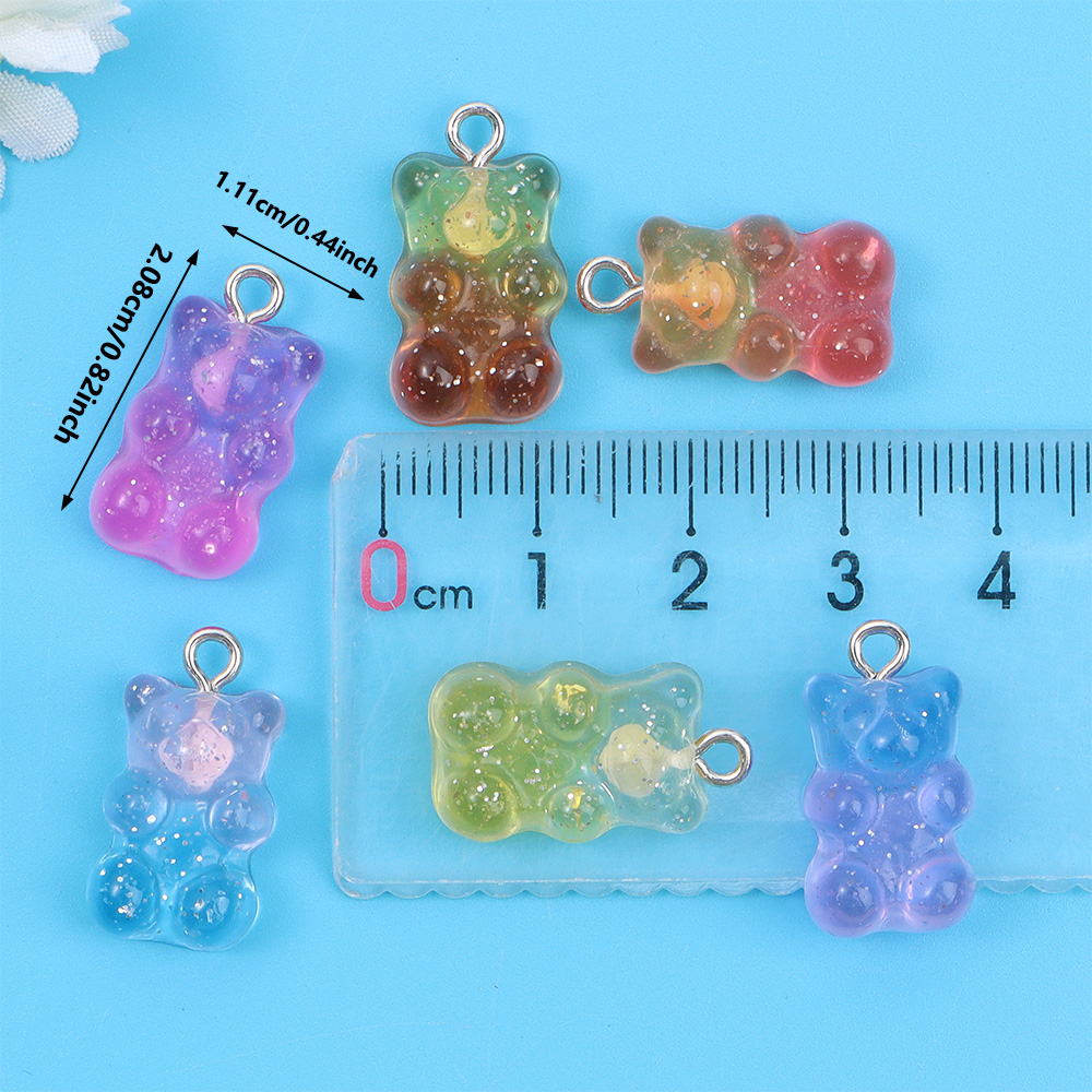 10/30/60 Stück zweifarbiger Bä – Resin Craft Projects Bewertung und Preis