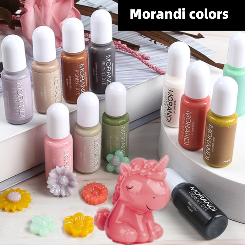 24 farben Morandi Undurchsicht – Resin Dye Alcohol Bewertung und Preis