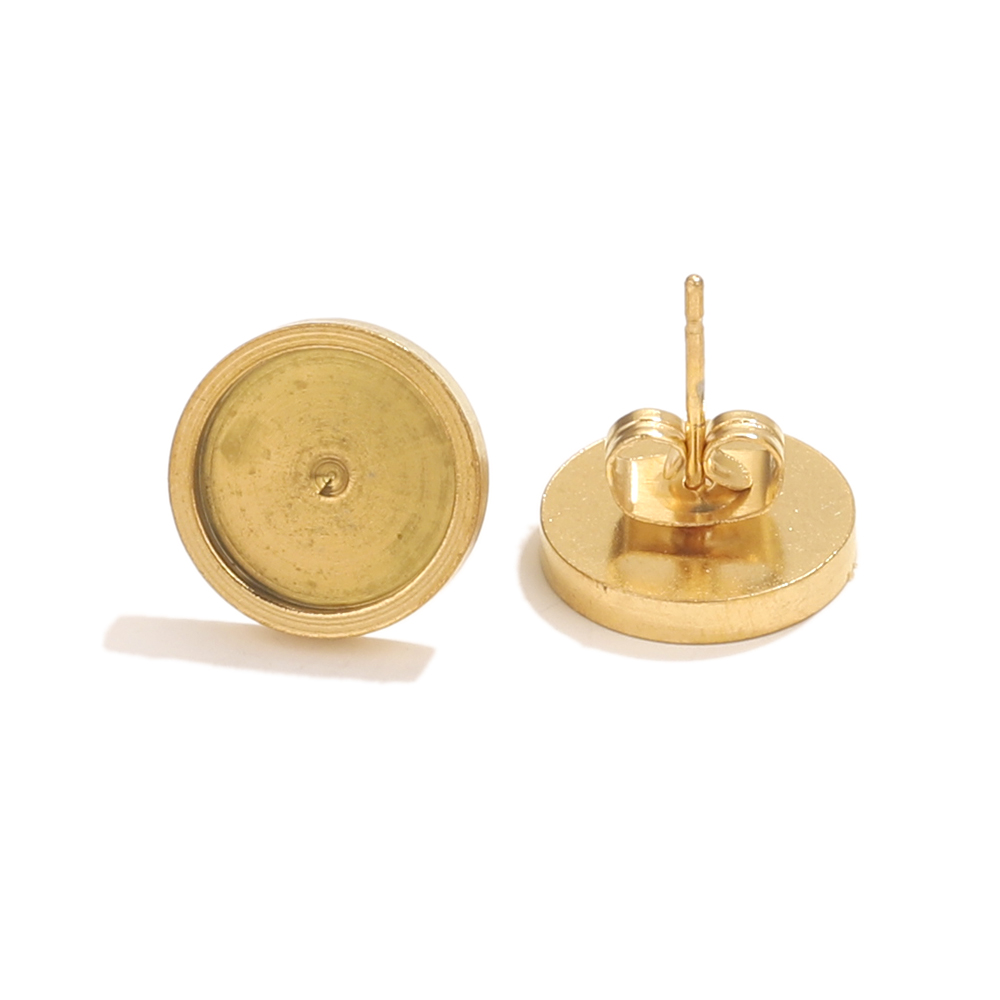 10 Stück Edelstahl Gold Ohrrin – Resin Craft Projects Bewertung und Preis