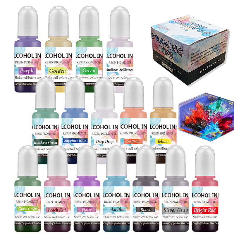 EIN Set Tinte Alkohol Harz Pig – Resin Dye Alcohol Bewertung und Preis