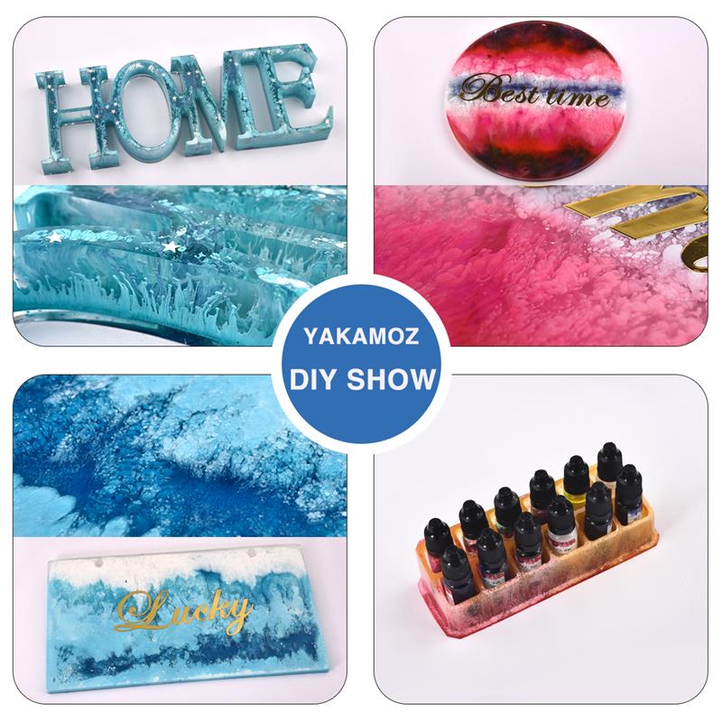 1 Set Epoxy Harz Pigment Kit K – Resin Dye Alcohol Bewertung und Preis